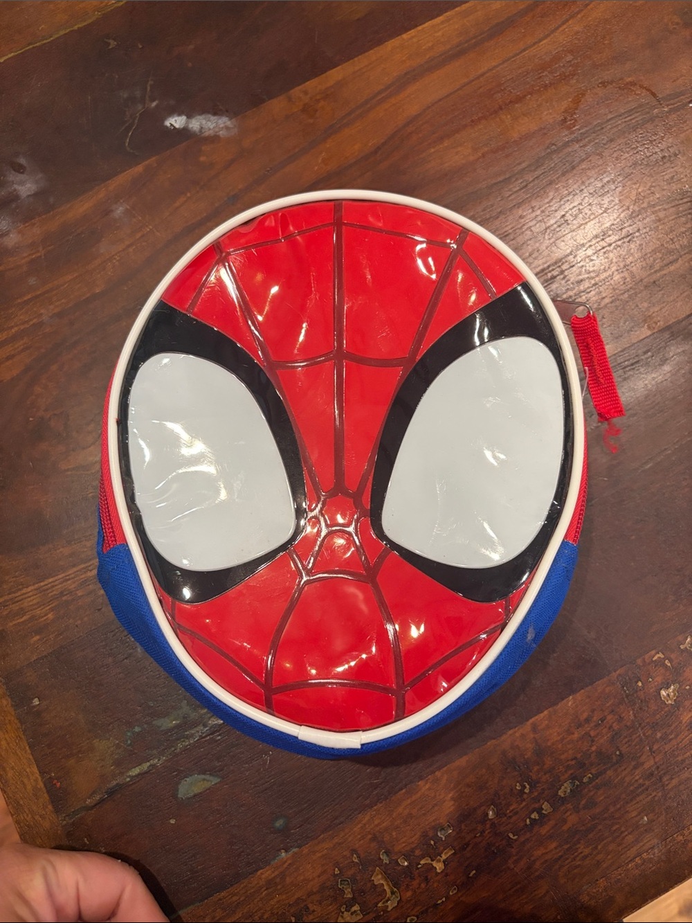 Lunchbox Marvel Red and Blue Spider-Man Face